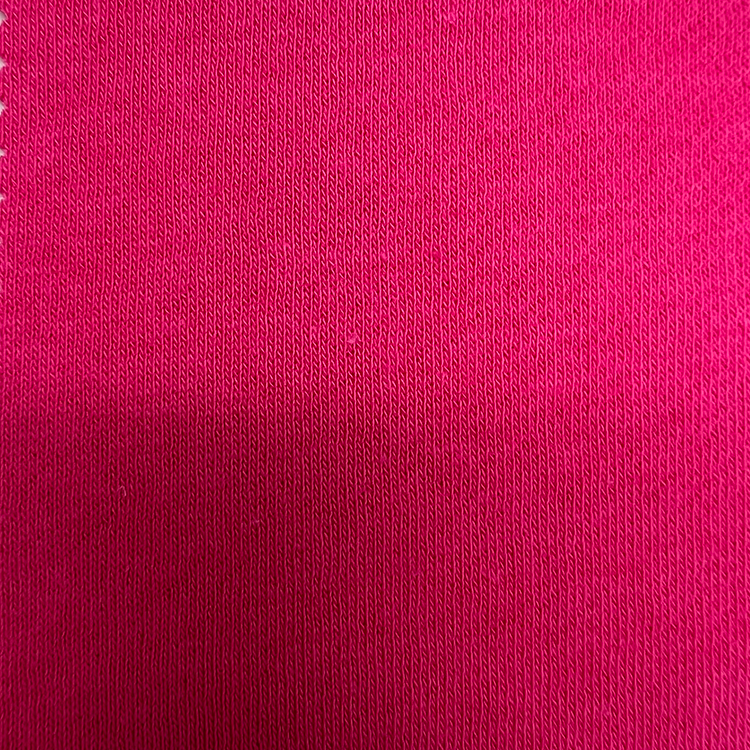 Magenta Red Stretch Sweatshirt Fleece Fabric